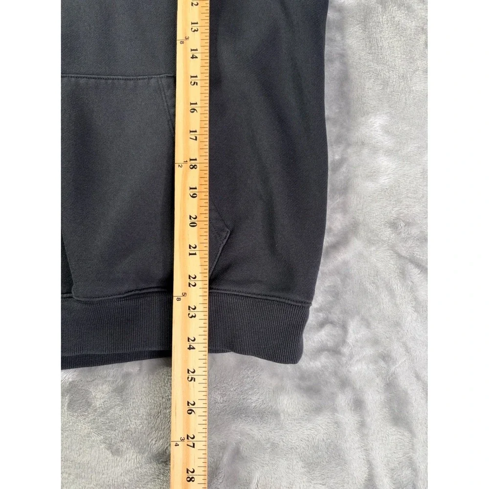 Skims Hoodie Women Small Black Fleece Pullover Full Length Athleisure Classic